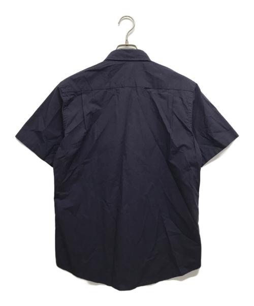 BLACK LABEL CRESTBRIDGE（ブラックレーベル クレストブリッジ）BLACK LABEL CRESTBRIDGE (ブラックレーベル クレストブリッジ) 半袖シャツ ブルー サイズ:Lの古着・服飾アイテム