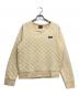 Patagonia（パタゴニア）の古着「キルティングスウェット」｜アイボリー