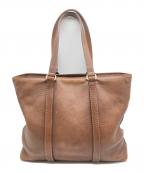 土屋鞄ツチヤカバン）の古着「レザートートバッグ」｜ブラウン