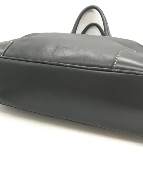 STEFANOMANO（ステファノマーノ）STEFANOMANO (ステファノマーノ) 2WAYレザーバッグ ブラックの古着・服飾アイテム