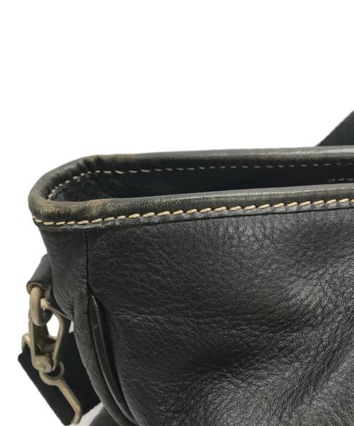 STEFANOMANO（ステファノマーノ）STEFANOMANO (ステファノマーノ) 2WAYレザーバッグ ブラックの古着・服飾アイテム