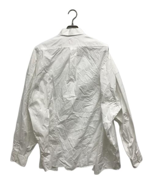 77circa（ナナナナサーカ）77circa (ナナナナサーカ) リメイクシャツ ホワイト サイズ:記載なしの古着・服飾アイテム