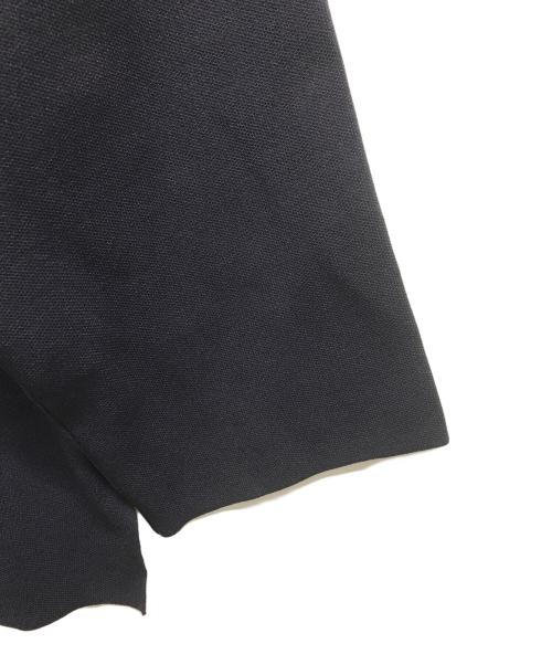 MAISON SPECIAL（メゾンスペシャル）MAISON SPECIAL (メゾンスペシャル) ダブルフェイスハーフジッププライムオーバーニットポロシャツ ネイビー サイズ:2の古着・服飾アイテム