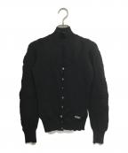 VERSACEヴェルサーチェ）の古着「アンサンブルカーディガン」｜ブラック