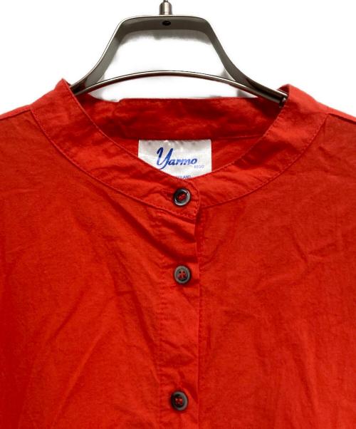 Yarmo（ヤーモ）Yarmo (ヤーモ) シャツワンピース レッド サイズ:ーの古着・服飾アイテム