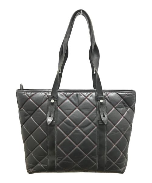 HUNTING WORLD（ハンティングワールド）HUNTING WORLD (ハンティングワールド) トートバッグ ブラックの古着・服飾アイテム