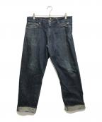 stussyステューシー）の古着「XXX 30周年 刺繍ロゴ デニムパンツ」｜インディゴ