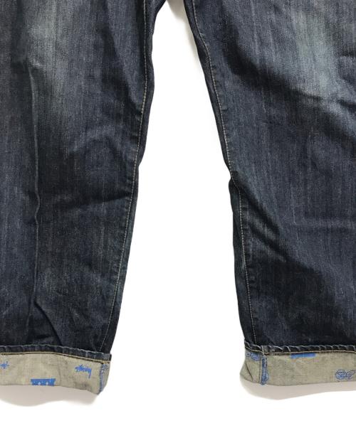 stussy（ステューシー）stussy (ステューシー) XXX 30周年 刺繍ロゴ デニムパンツ インディゴ サイズ:W34の古着・服飾アイテム