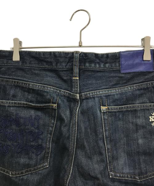 stussy（ステューシー）stussy (ステューシー) XXX 30周年 刺繍ロゴ デニムパンツ インディゴ サイズ:W34の古着・服飾アイテム