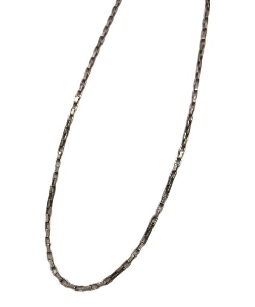 GUCCI（グッチ）GUCCI (グッチ) スクエアチェーンネックレス シルバーの古着・服飾アイテム