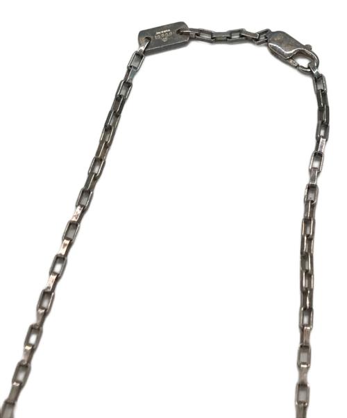 GUCCI（グッチ）GUCCI (グッチ) スクエアチェーンネックレス シルバーの古着・服飾アイテム