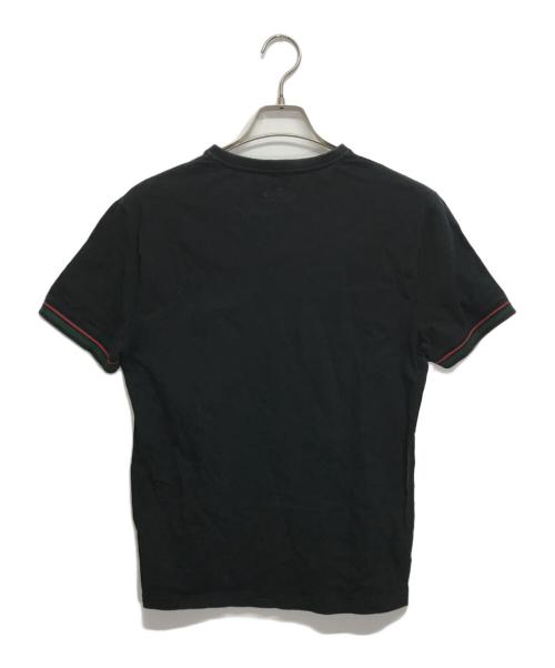 GUCCI（グッチ）GUCCI (グッチ) 袖ラインＴシャツ ブラック サイズ:Mの古着・服飾アイテム