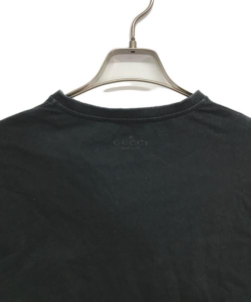 GUCCI（グッチ）GUCCI (グッチ) 袖ラインＴシャツ ブラック サイズ:Mの古着・服飾アイテム