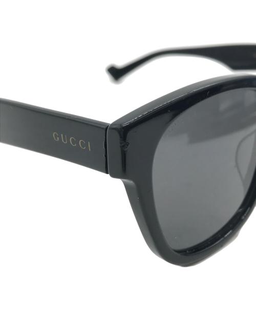GUCCI（グッチ）GUCCI (グッチ) アジアンフィットサングラス ブラック サイズ:57□18-145の古着・服飾アイテム