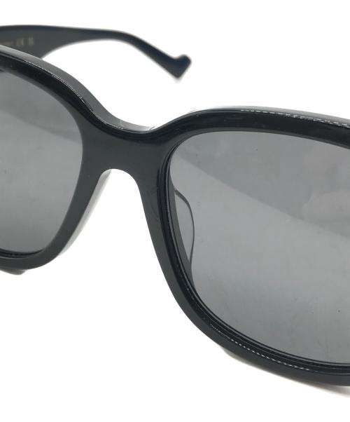 GUCCI（グッチ）GUCCI (グッチ) アジアンフィットサングラス ブラック サイズ:57□18-145の古着・服飾アイテム