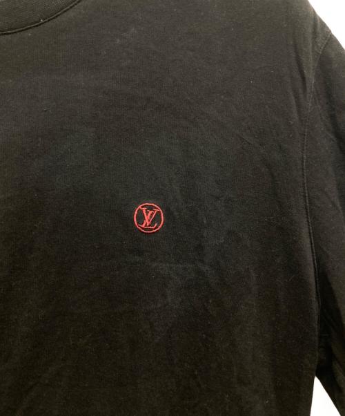 LOUIS VUITTON（ルイ ヴィトン）LOUIS VUITTON (ルイ ヴィトン) サークルLVロゴTシャツ ブラック サイズ:XLの古着・服飾アイテム