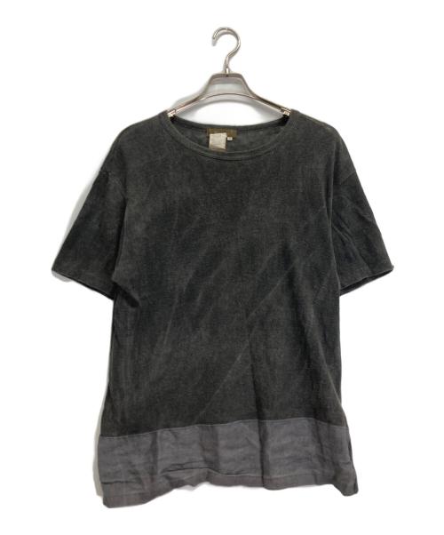 Y's for men（ワイズフォーメン）Y'S for men (ワイズフォーメン) リネンカットソー グレー サイズ:Lの古着・服飾アイテム