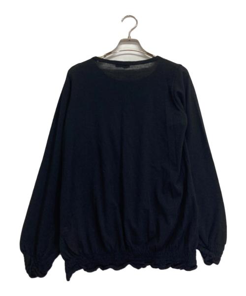 tricot COMME des GARCONS（トリココムデギャルソン）tricot COMME des GARCONS (トリココムデギャルソン) 裾フリルカットソー ブラック サイズ:ーの古着・服飾アイテム