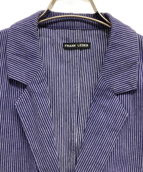 FRANK LEDER（フランクリーダー）FRANK LEDER (フランクリーダー) テーラードジャケット ブルー サイズ:XSの古着・服飾アイテム