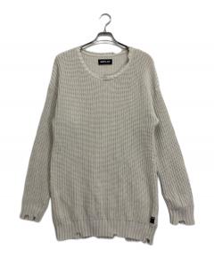 中古・古着通販】URU (ウル) チルデンニット ネイビー サイズ:F