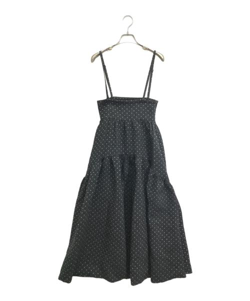 Bluelea（ブルレア）bluelea (ブルレア) キャミソールワンピース ブラック サイズ:Sの古着・服飾アイテム