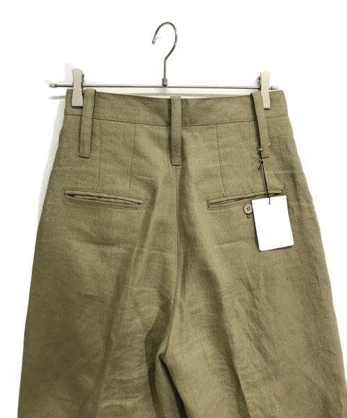 CELINE（セリーヌ）CELINE (セリーヌ) フィービーファイロ ・ リネンパンツ オリーブ サイズ:34 未使用品の古着・服飾アイテム