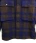 中古・古着 KAPTAIN SUNSHINE (キャプテンサンシャイン) Mill Shirt Jacket ブラウン×ネイビー サイズ:40：20000円