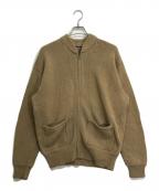 45rpm45アールピーエム）の古着「ニットジャケット」｜ベージュ