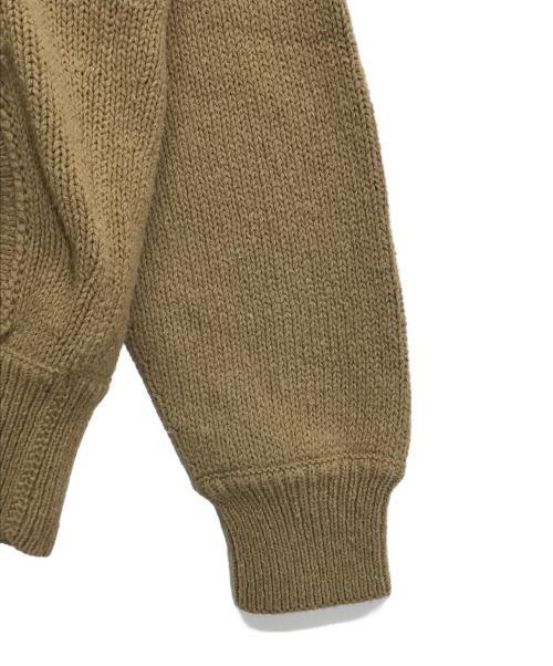 45rpm（45アールピーエム）45rpm (45アールピーエム) ニットジャケット ベージュ サイズ:-の古着・服飾アイテム