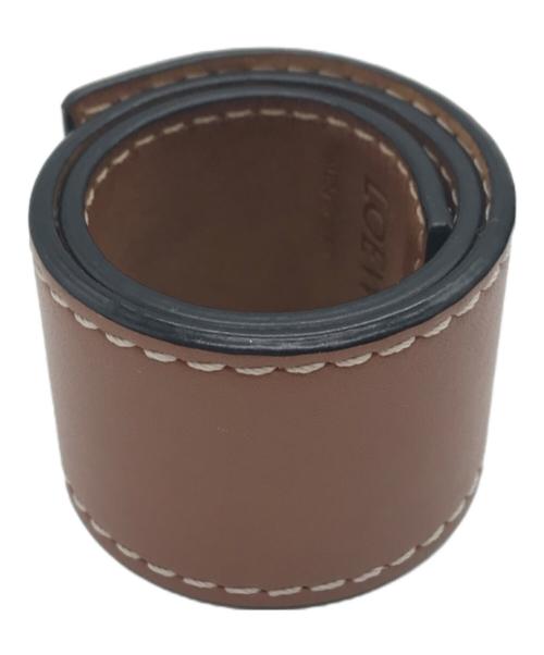 LOEWE（ロエベ）LOEWE (ロエベ) ストラップブレスレット ブラウンの古着・服飾アイテム