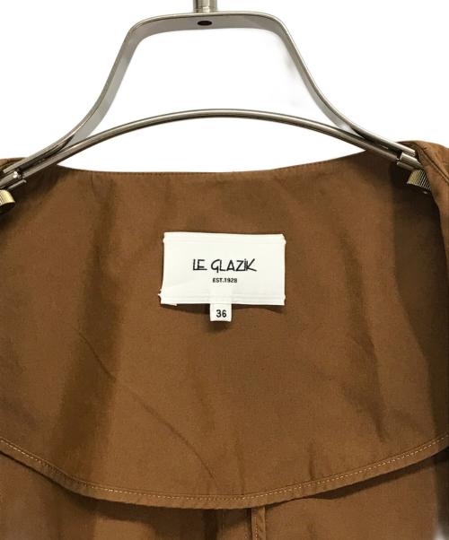 LE GLAZIK（ル グラジック）LE GLAZIK (ル グラジック) コート ブラウン サイズ:Sの古着・服飾アイテム