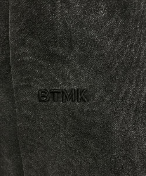 btmk（ビーティーエムケー）BTMK (ビーティーエムケー) ウォッシュ加工スウェット ブラック サイズ:Sの古着・服飾アイテム