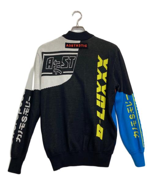 DIESEL（ディーゼル）DIESEL (ディーゼル) 総柄ブルゾン ブルー サイズ:Sの古着・服飾アイテム