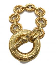 CELINE（セリーヌ）の古着「ブレスレット」｜ゴールド