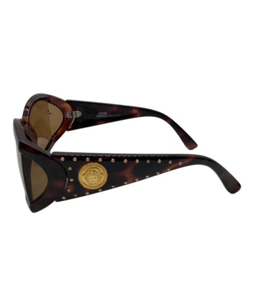 GIANNI VERSACE（ジャンニ・ヴェルサーチ）GIANNI VERSACE (ジャンニ・ヴェルサーチ) サングラス ブラウンの古着・服飾アイテム