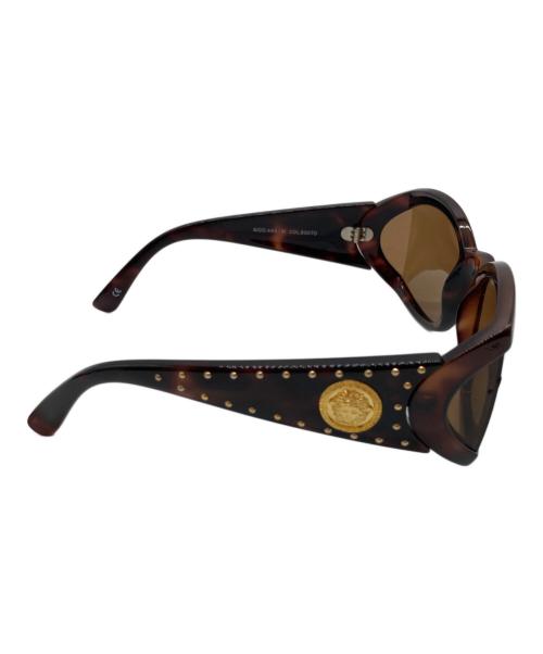GIANNI VERSACE（ジャンニ・ヴェルサーチ）GIANNI VERSACE (ジャンニ・ヴェルサーチ) サングラス ブラウンの古着・服飾アイテム