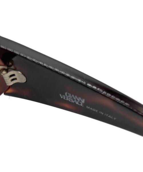 GIANNI VERSACE（ジャンニ・ヴェルサーチ）GIANNI VERSACE (ジャンニ・ヴェルサーチ) サングラス ブラウンの古着・服飾アイテム