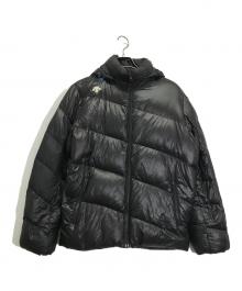 DESCENTE（デサント）の古着「ダウンジャケット」｜ブラック