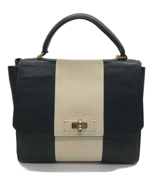 BALLY（バリー）BALLY (バリー) ハンドバッグ ブラックの古着・服飾アイテム