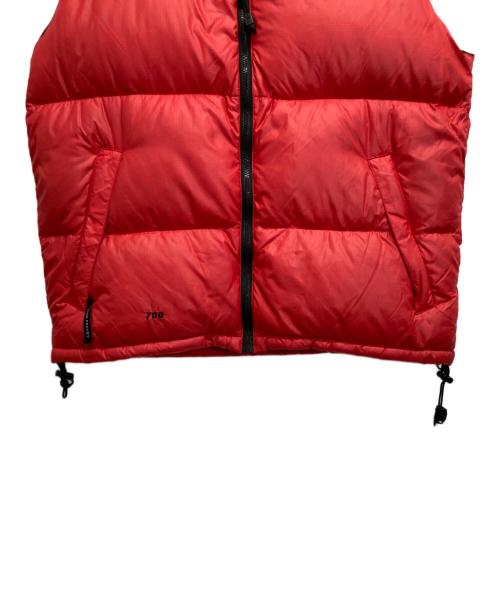 THE NORTH FACE（ザ ノース フェイス）THE NORTH FACE (ザ ノース フェイス) ダウンベスト レッド サイズ:Lの古着・服飾アイテム