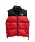 THE NORTH FACE（ザ ノース フェイス）の古着「ダウンベスト」｜レッド