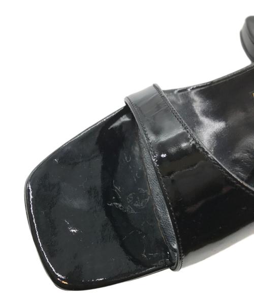 GUCCI（グッチ）GUCCI (グッチ) サンダル ブラック サイズ:36　1/2の古着・服飾アイテム