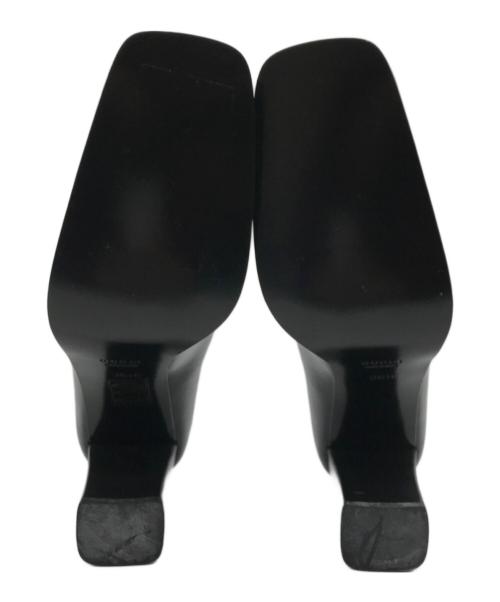 GUCCI（グッチ）GUCCI (グッチ) スクエアトゥーホースビットパンプス ブラック サイズ:36.5の古着・服飾アイテム