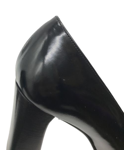 GUCCI（グッチ）GUCCI (グッチ) スクエアトゥーホースビットパンプス ブラック サイズ:36.5の古着・服飾アイテム