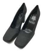 GUCCIグッチ）の古着「GG柄パンプス」｜ブラック