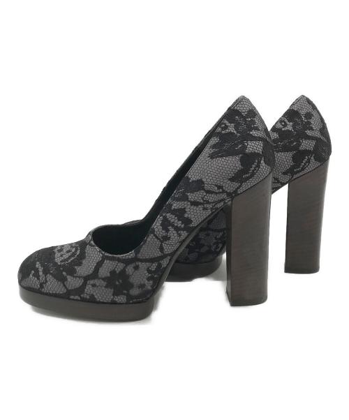 GUCCI（グッチ）GUCCI (グッチ) ハイヒールパンプス ブラック サイズ:36.5の古着・服飾アイテム