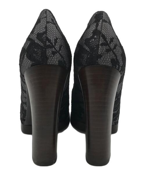 GUCCI（グッチ）GUCCI (グッチ) ハイヒールパンプス ブラック サイズ:36.5の古着・服飾アイテム