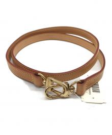 LOUIS VUITTON（ルイ ヴィトン）の古着「ヌメ革ショルダー」｜ベージュ