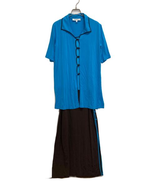 ICEBERG（アイスバーグ）ICEBERG (アイスバーグ) 3Pワンピース ブルー サイズ:42の古着・服飾アイテム