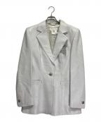 ESCADAエスカーダ）の古着「レザージャケット」｜ホワイト